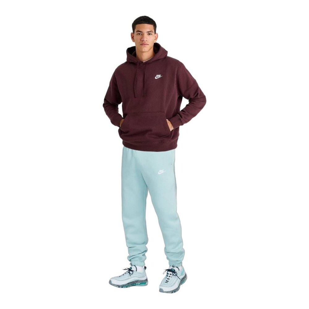 Nike Club Sweatsuit Fleece Tracksuit Men's Size 2XL Brown Turquoise Gift Set NEW